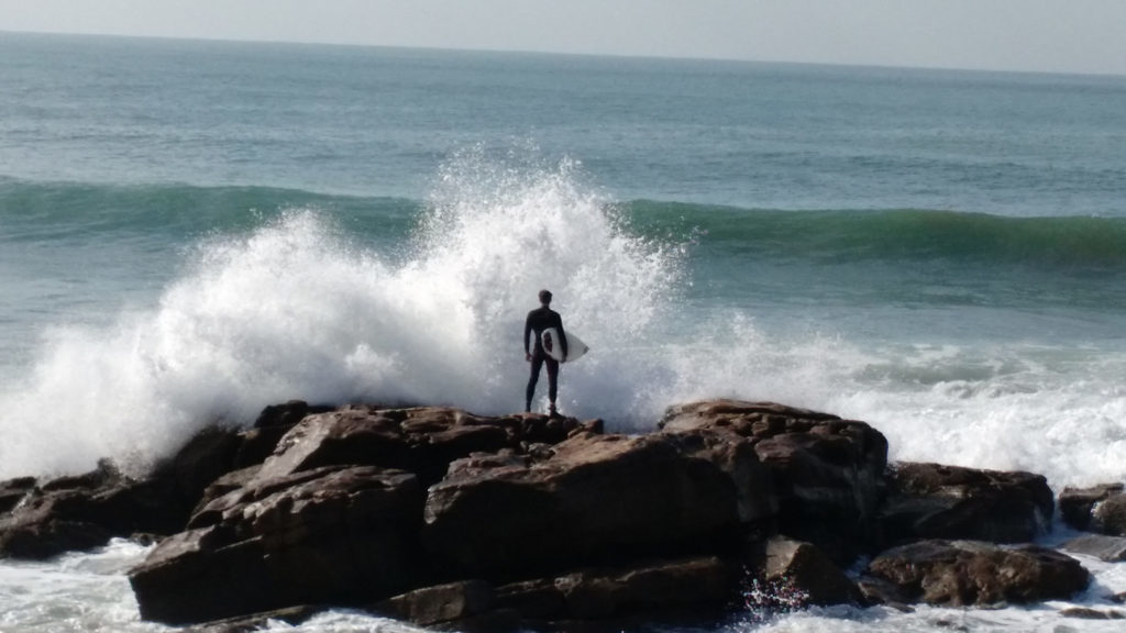 Surfing in Sidi Ifni