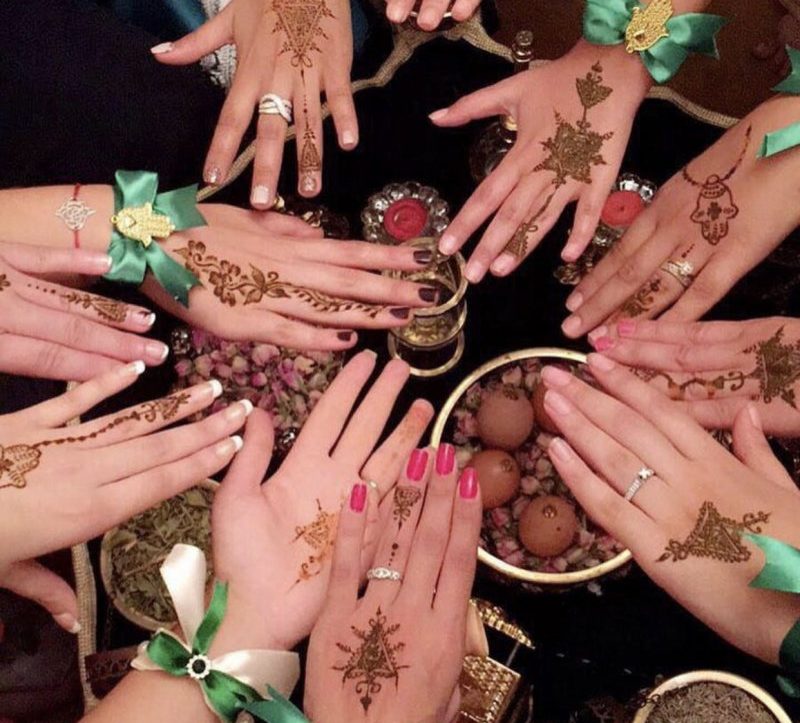 moroccan henna